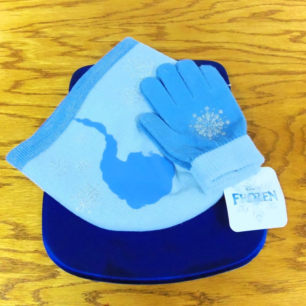 NWT Disney " Frozen" Girl's Hat/ Gloves